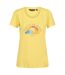 T-shirt filandra femme jaune vif Regatta