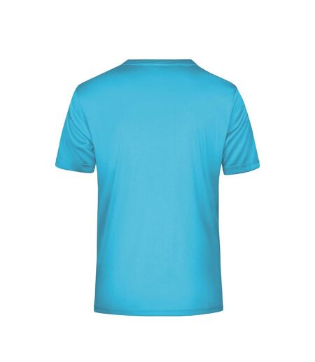 T-shirt Active Homme Turquoise Vif James And Nicholson