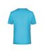 T-shirt Active Homme Turquoise Vif James And Nicholson-2