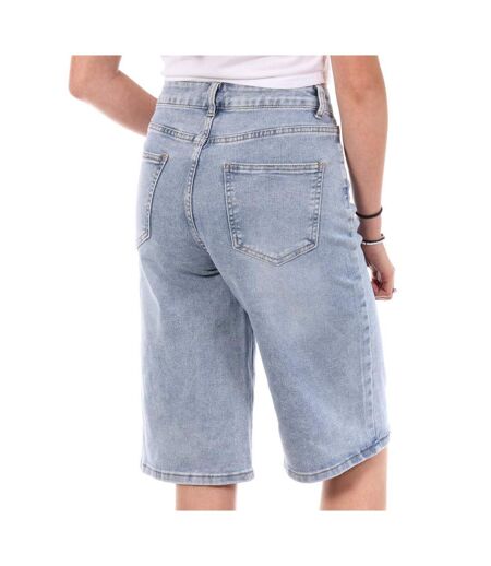 Short bleu femme monday premium blue