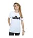 Disney Womens/Ladies The Lion King Movie Crown Cotton Boyfriend T-Shirt (Blanc) - UTBI29240-2