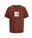 T-Shirt terracotta homme jack & jones frederiksberg - l-1