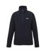 Haut Polaire Uni À Col Montant Zippé Homme Bleu Marine Regatta-2