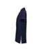 Womens/ladies Blossom Short Sleeve Tunic Navy Premier-3
