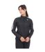 Womens/ladies marathon 3 stripes running jacket black Adidas-1