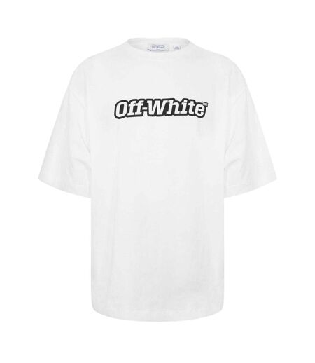 T-shirt Outline Skate Homme Blanc Noir Off White