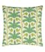 Patera palm print cushion cover 43cm x 43cm green/yellow Wylder