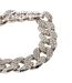 Heavy Encrusted Necklace One Size Silver Urban Classics-3