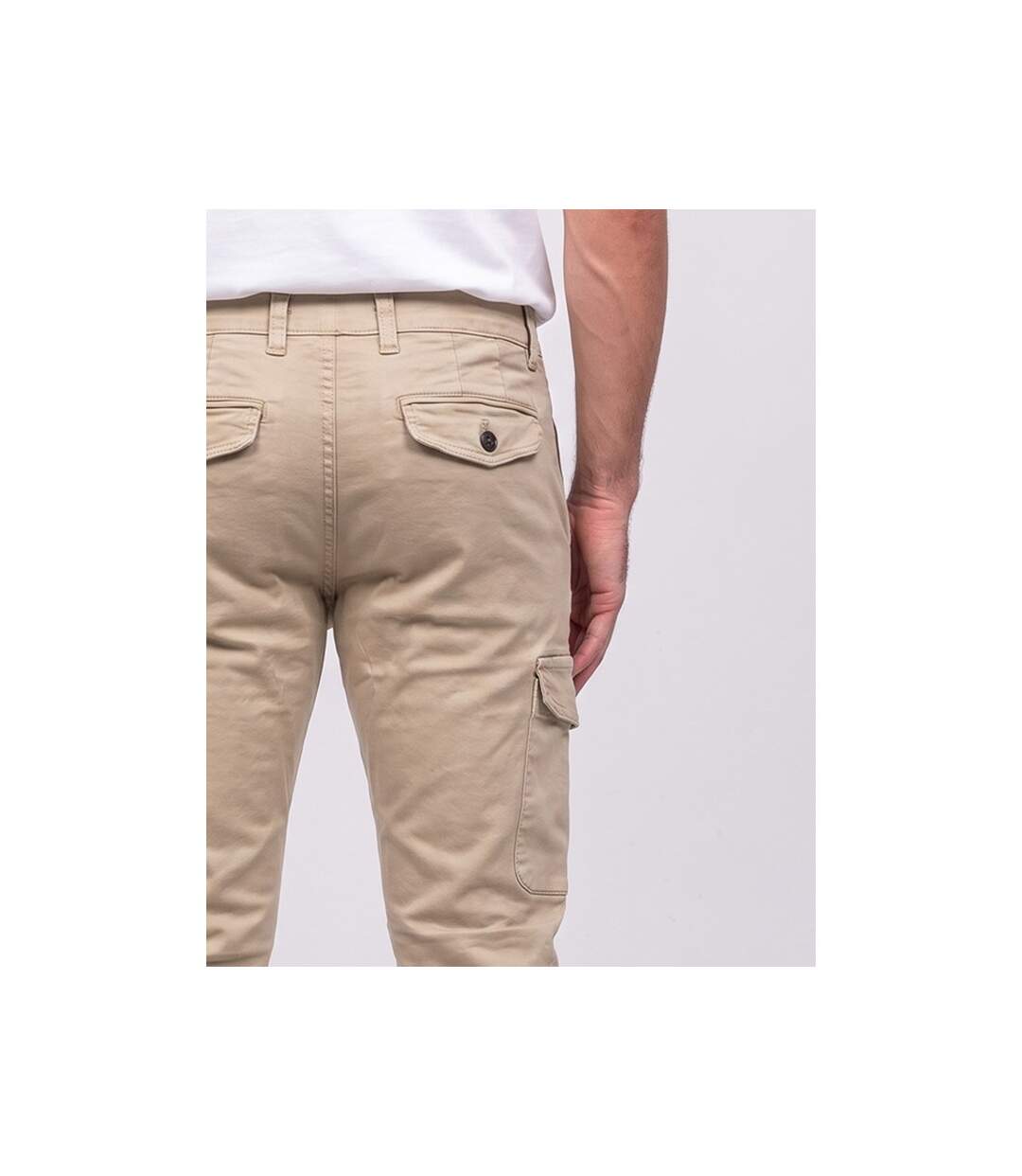 Pantalon cargo slim VERDON-3