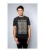 T-shirt unknown pleasures adulte gris foncé Amplified