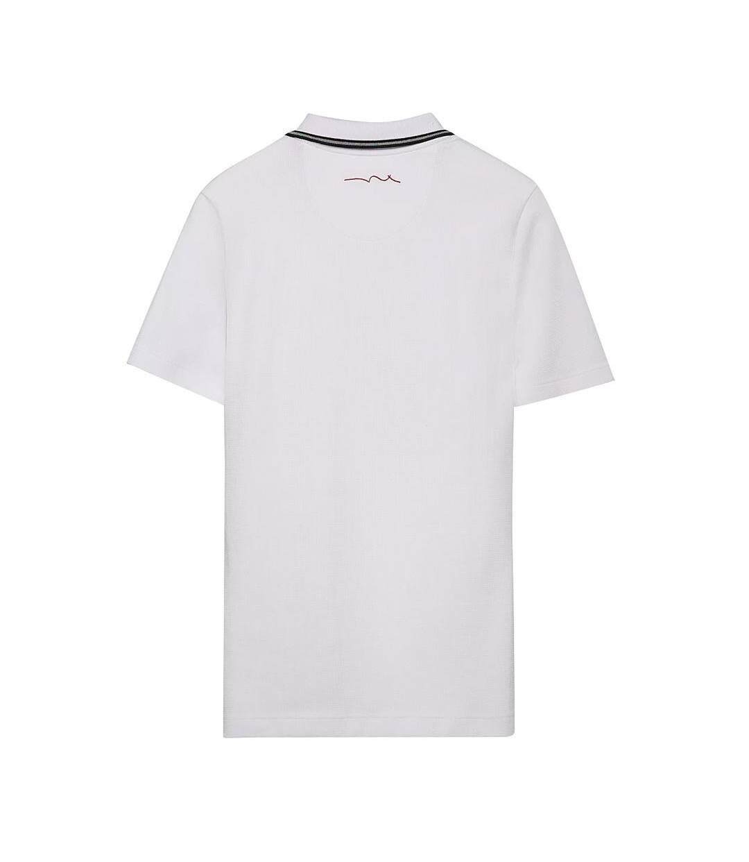 Polo blanc homme teddy smith miky - 3xl-2