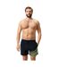 Short De Bain Medley Homme Noir Jaune Speedo-1