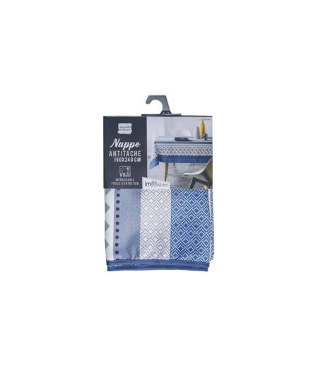 Nappe Antitache Pacome 150x240cm Bleu