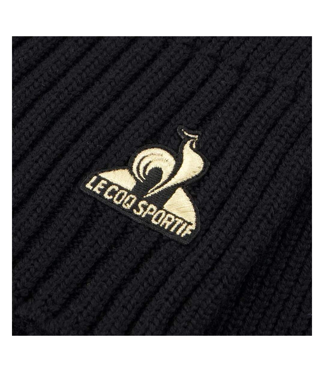 Écharpe noir homme le coq sportif coq d'or  n°1-2