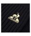 Écharpe noir homme le coq sportif coq d'or  n°1-2