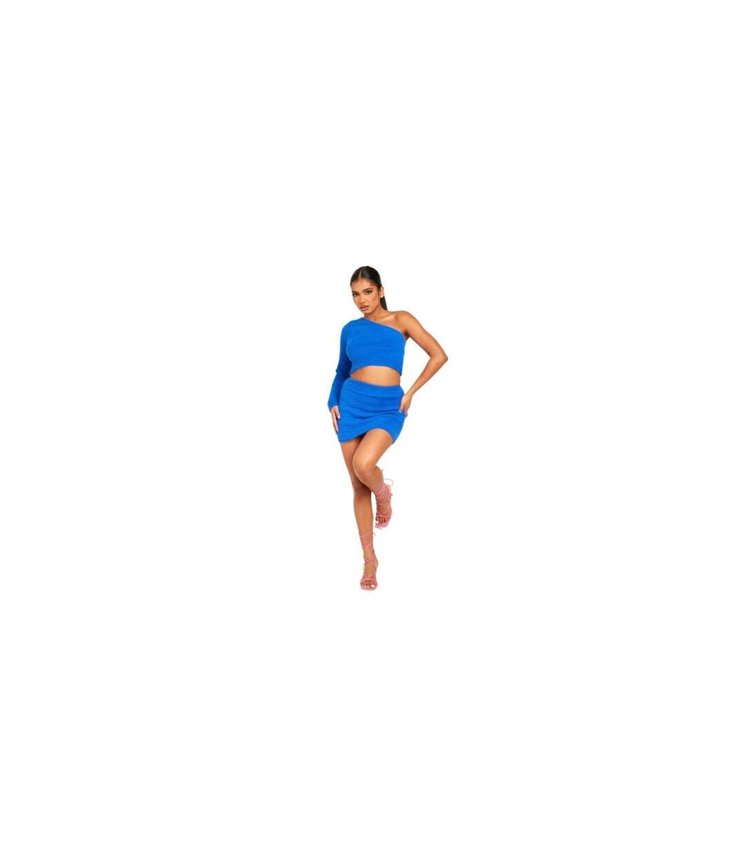 Mini Jupe Femme Bleu Missy Empire-1