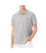 Polo gris homme lacoste classic fit-1