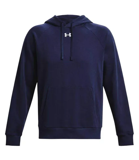 Mens Fleece Hoodie Midnight Navy Under Armour