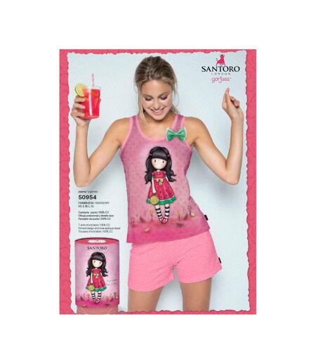 Ensemble de Pyjama Licence Fantaisie Qualité Supérieure Livré en Boite Cadeaux :Smiley, Disney, Santoro