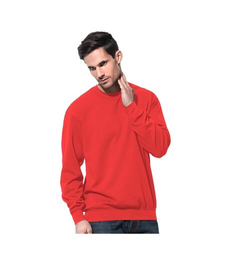 Sweat-shirt Classique Homme Rouge Stedman