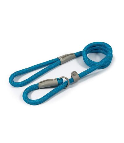 Viva reflective dog slip lead 1.5m x 12mm blue Ancol