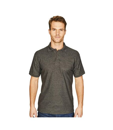 Polo Precision Homme Anthracite Absolute Apparel