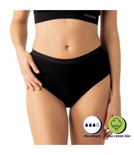 Culotte taille haute pour les règles femme Athena