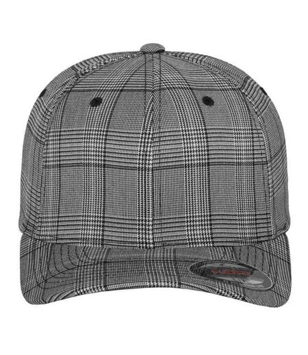 Casquette De Baseball Noir Blanc Flexfit