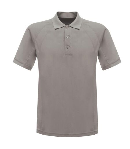 Regatta Hardwear Mens Coolweave Short Sleeve Polo Shirt (Silver Gray)