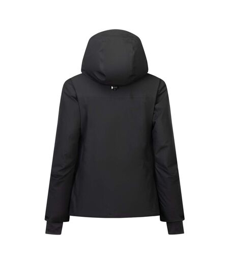 Blouson De Ski À Capuche Et Ourlets Ajustables Flurry Femme Noir Dare 2B