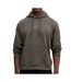 Sweat à capuche gris homme calvin klein jeans 350terry micro-1