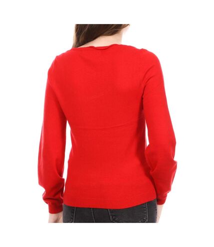 Pull Rouge Femme Vero Moda Karma - S