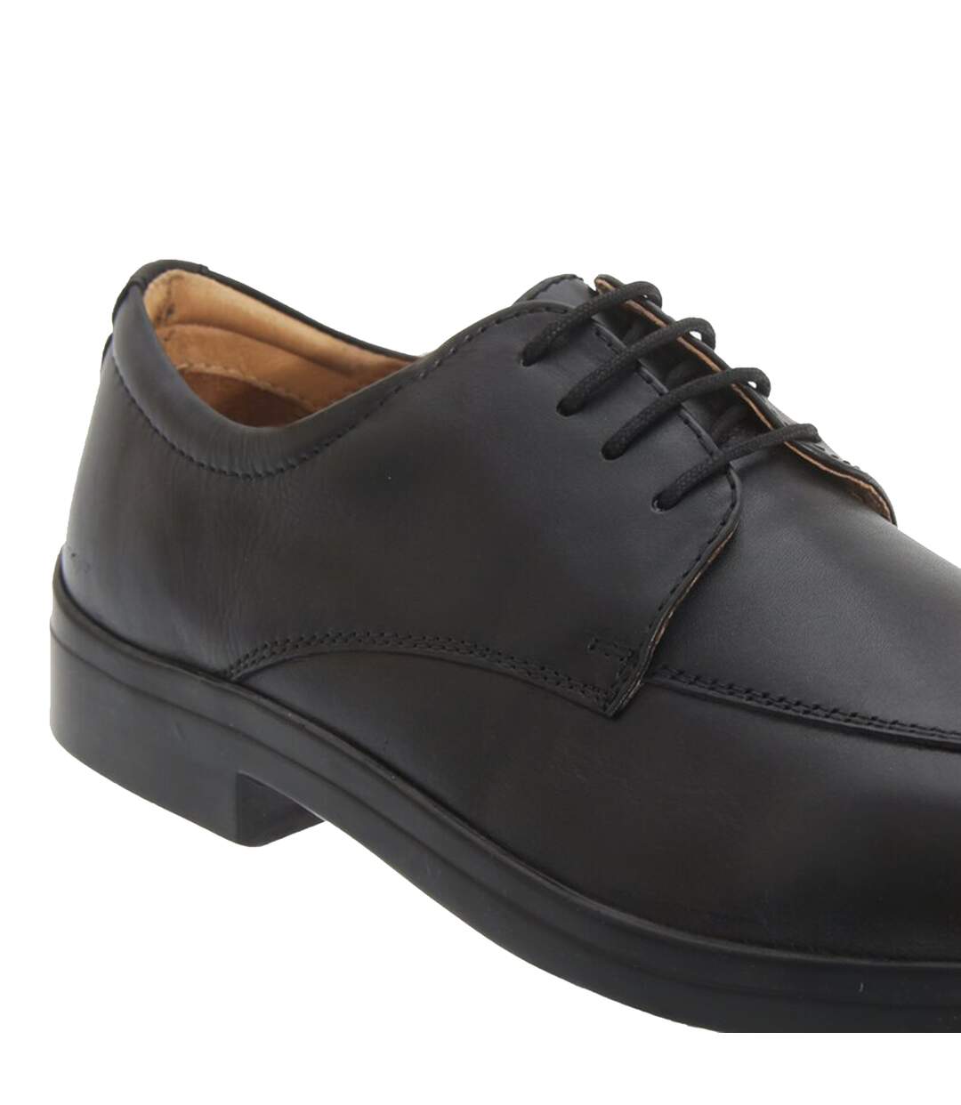 Chaussures De Ville Extra Larges Homme Noir Roamers-2