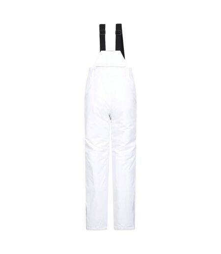 Womens/ladies moon ii ski trousers white Mountain Warehouse