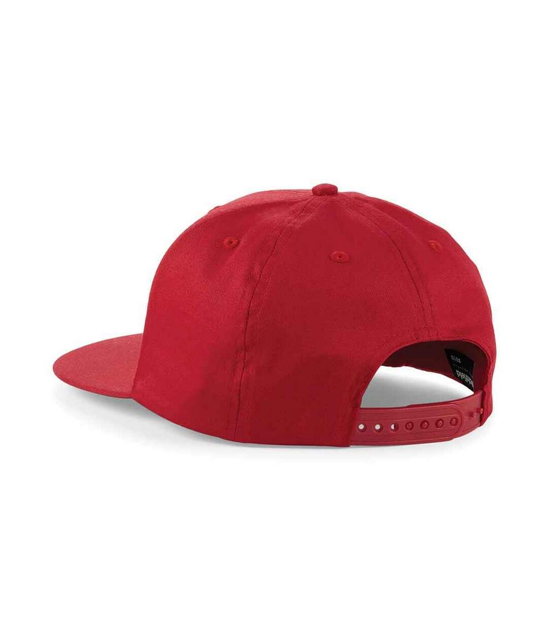 Casquette ajustable adulte rouge classique Beechfield-2