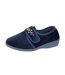 Chaussons Coupe Large Elsie Femme Bleu Marine Sleepers-2