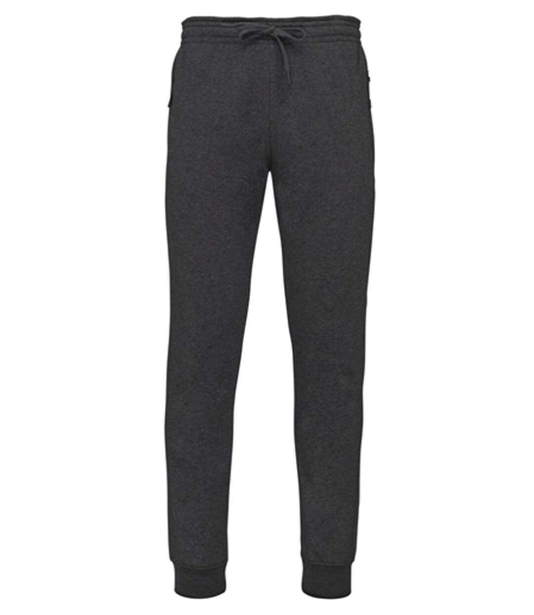 Pantalon jogging - Unisexe - PA1012 - gris chiné foncé