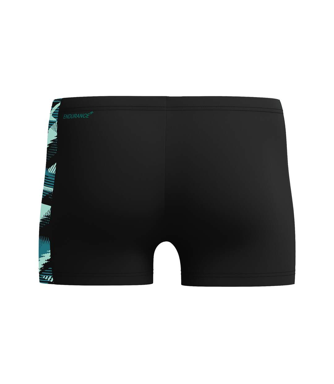 Mens Hyperboom Panel Swim Briefs Black Green Speedo-2