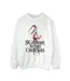 Disney Sweat Womens/Ladies The Nightmare Before Christmas Santa Sweatshirt (Blanc) - UTBI31873-1