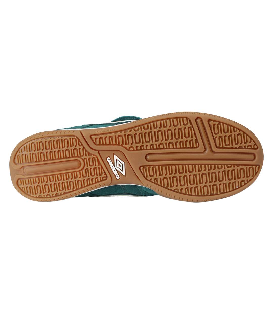 Mens Speciali Tr Flap Top Suede Trainers Forest Green Antique White Black Umbro-3