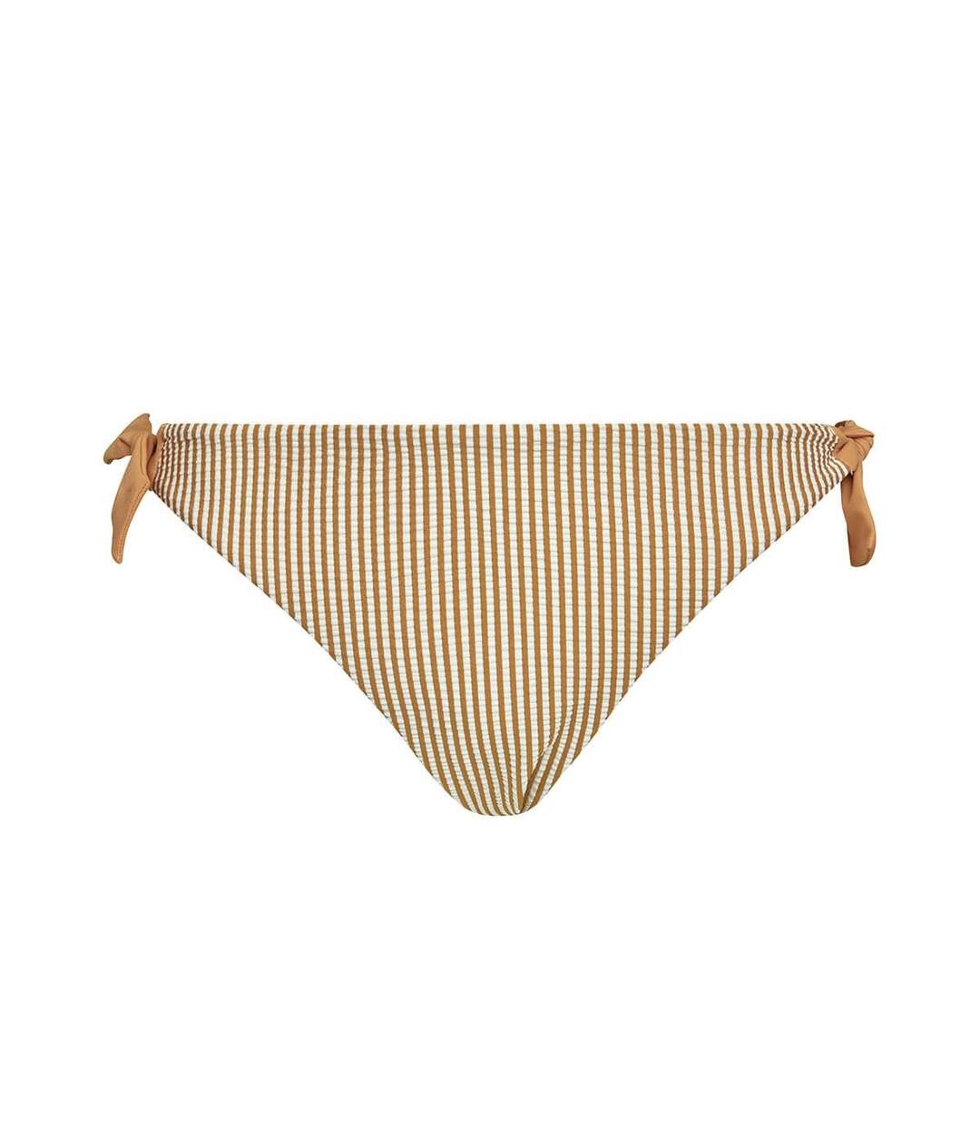 Slip de bain forme tanga marron Sable-1