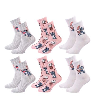 Chaussettes femme LICENCE Fantaisie-Assortiment modèles photos selon arrivages- - Pack de 6