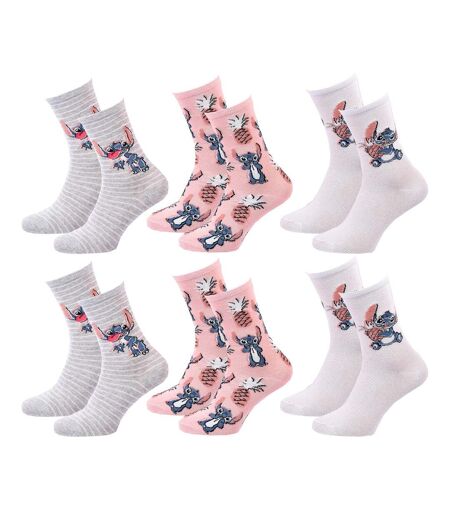 Chaussettes femme LICENCE Fantaisie-Assortiment modèles photos selon arrivages- - Pack de 6