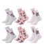 Chaussettes femme LICENCE Fantaisie-Assortiment modèles photos selon arrivages- - Pack de 6-1