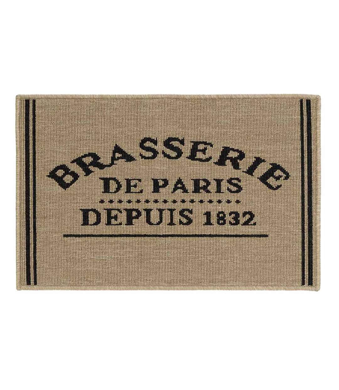 Tapis de Cuisine Troquet 50x80cm Marron-1