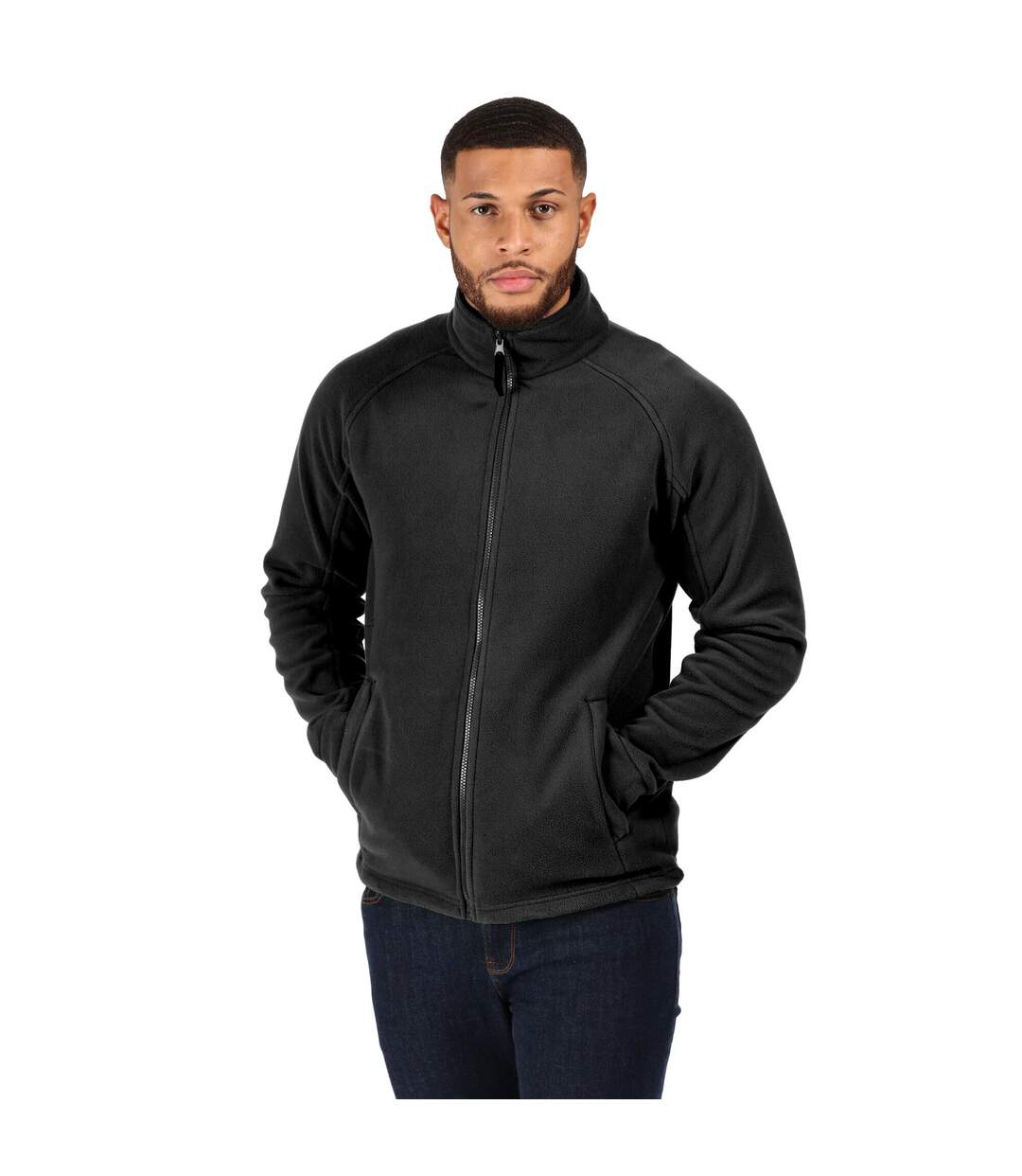 Mens Thor Iii Fleece Jacket Black Regatta-1