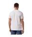 T-shirt Motif/style Attaque Massive Blue Lines Homme Blanc Weekend Offender-3
