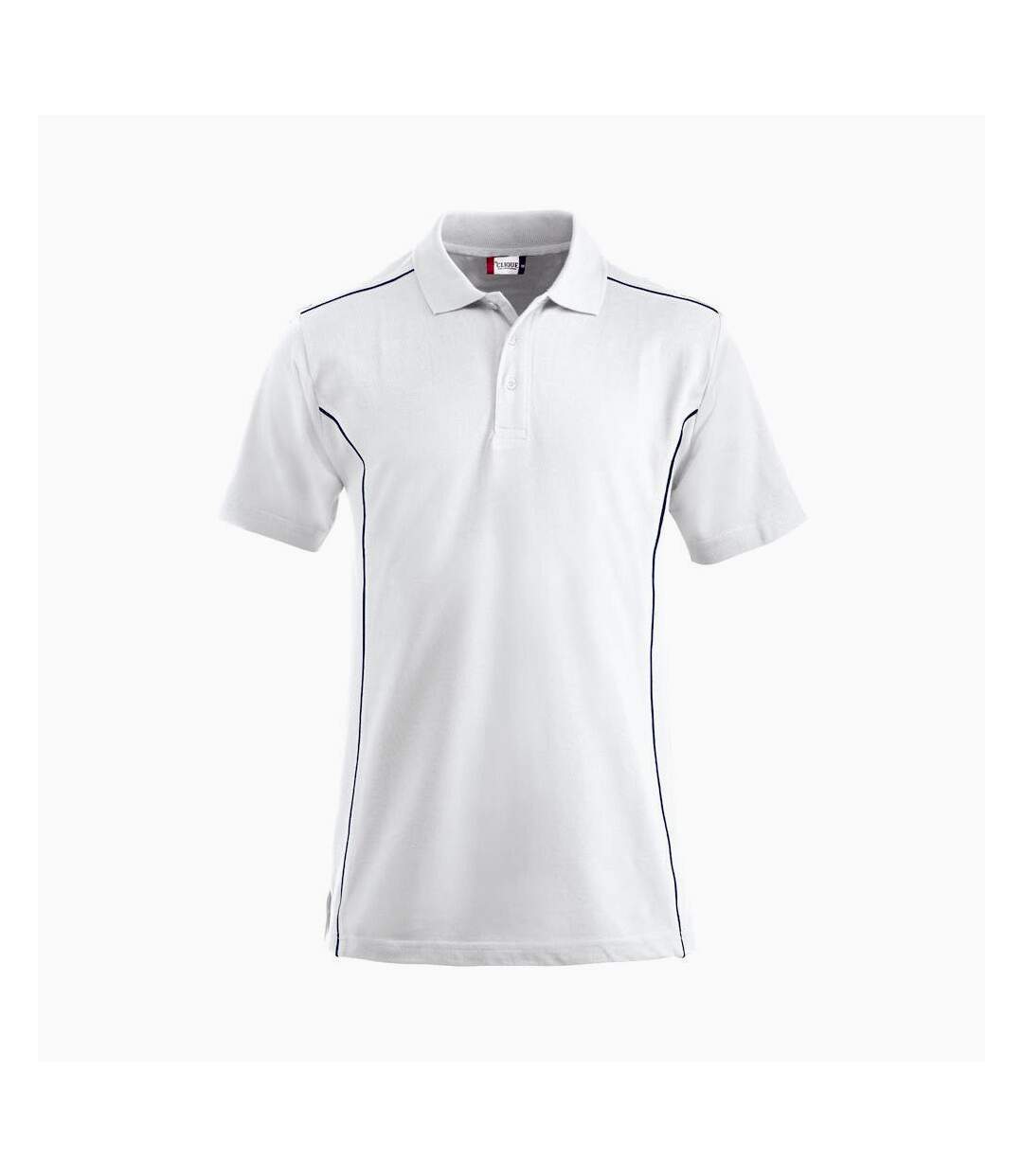 Polo new conway homme blanc Clique-1