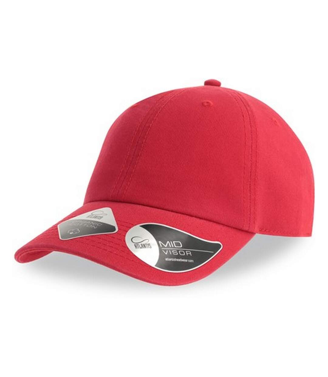 Casquette de baseball fraser adulte rouge Atlantis-3