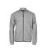 Tee Jays Mens Full Zip Athletic Jacket (Heather Grey) - UTPC6861